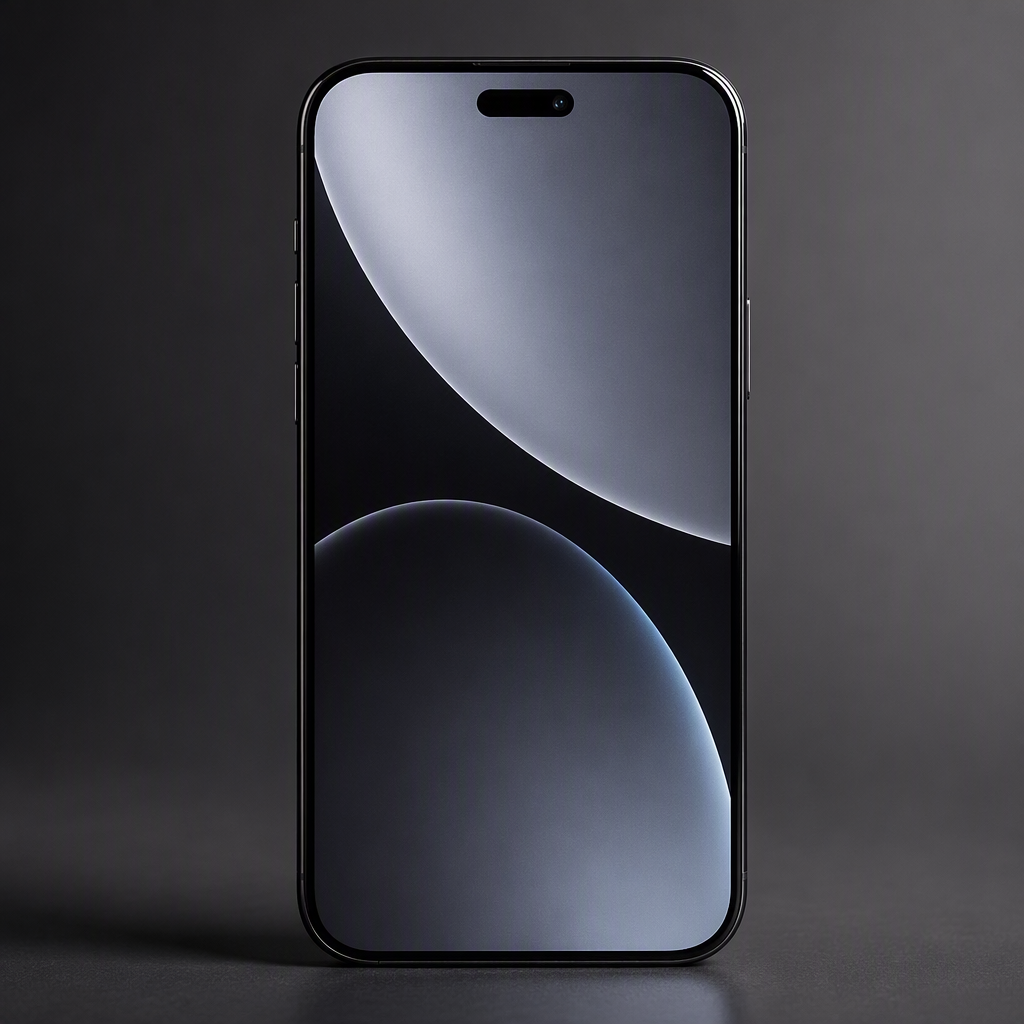 iPhone 18 Pro display with slim bezels and smaller Dynamic Island