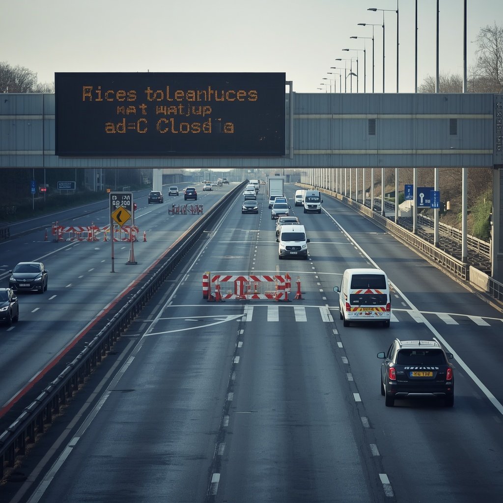 A48M Cardiff road traffic after police incident cardiff today
